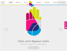Tablet Screenshot of bigwavemedia.co.uk